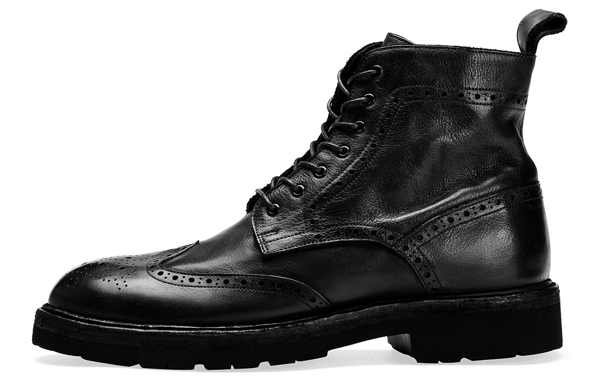 

Мужские ботинки Cahhrrn X Martin Boot Men Beige Bosssunwen, черный