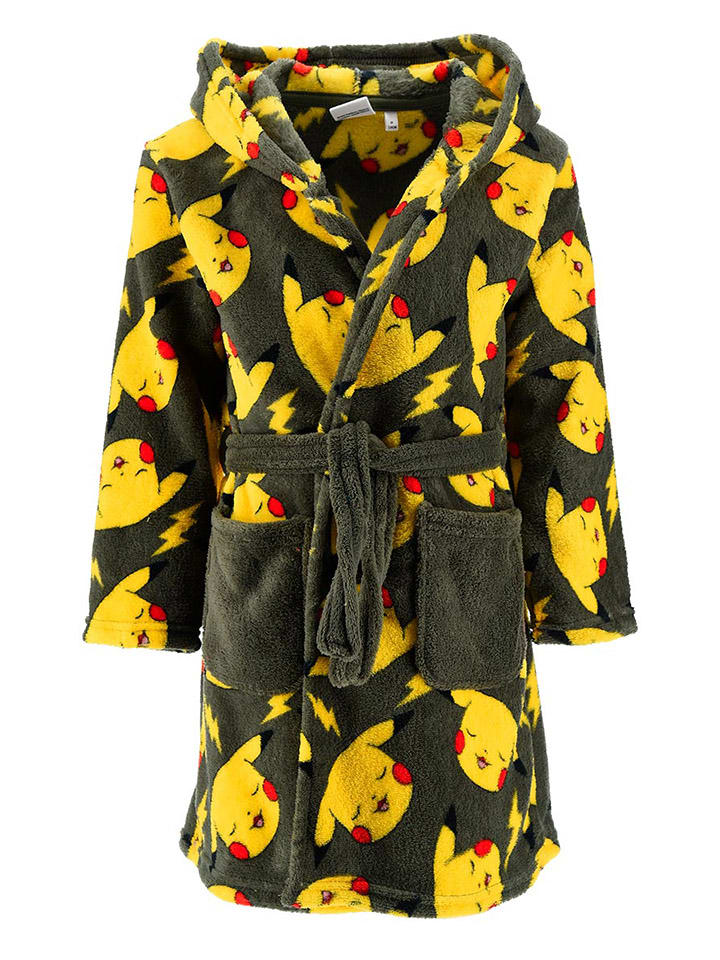 

Pokémon Банный халат "Покемон" антрацитово-желтого цвета