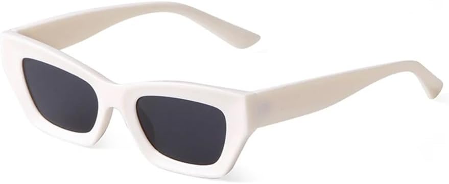 

Модные солнцезащитные очки в маленькой квадратной оправе для женщин, ретро-очки «кошачий глаз» для мужчин, повседневные, винтажные, в уличном стиле, с защитой от УФ-излучения UV400 UJNHGQ, C6