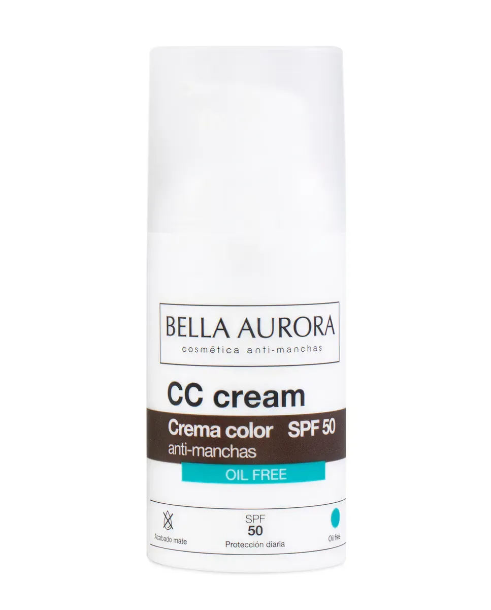 Крем для лица Bella Aurora — СС- SPF50+ без масла