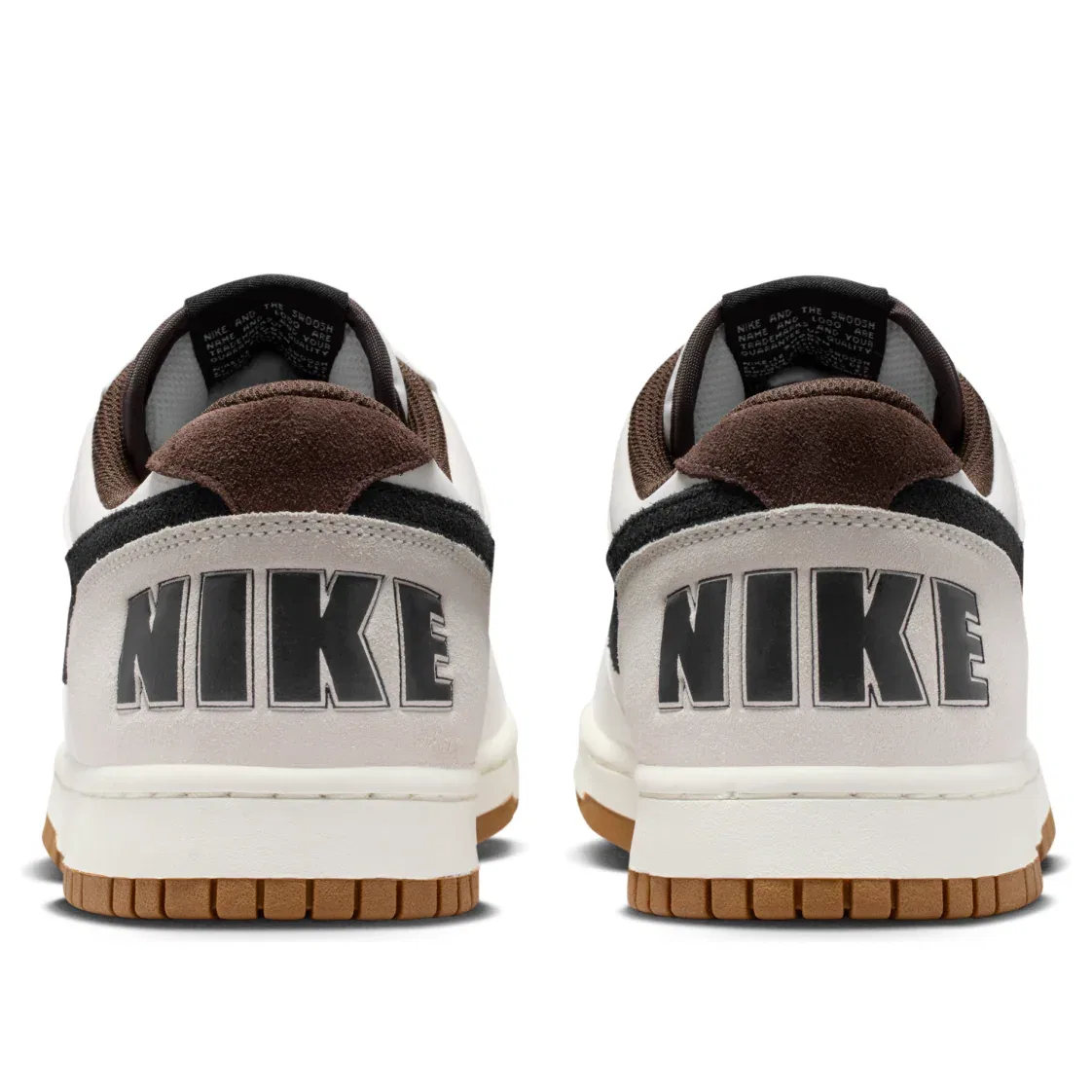Кроссовки Nike Big Low Lux 'Sail White Medium Brown Black' 854166-101, белый — фото 3