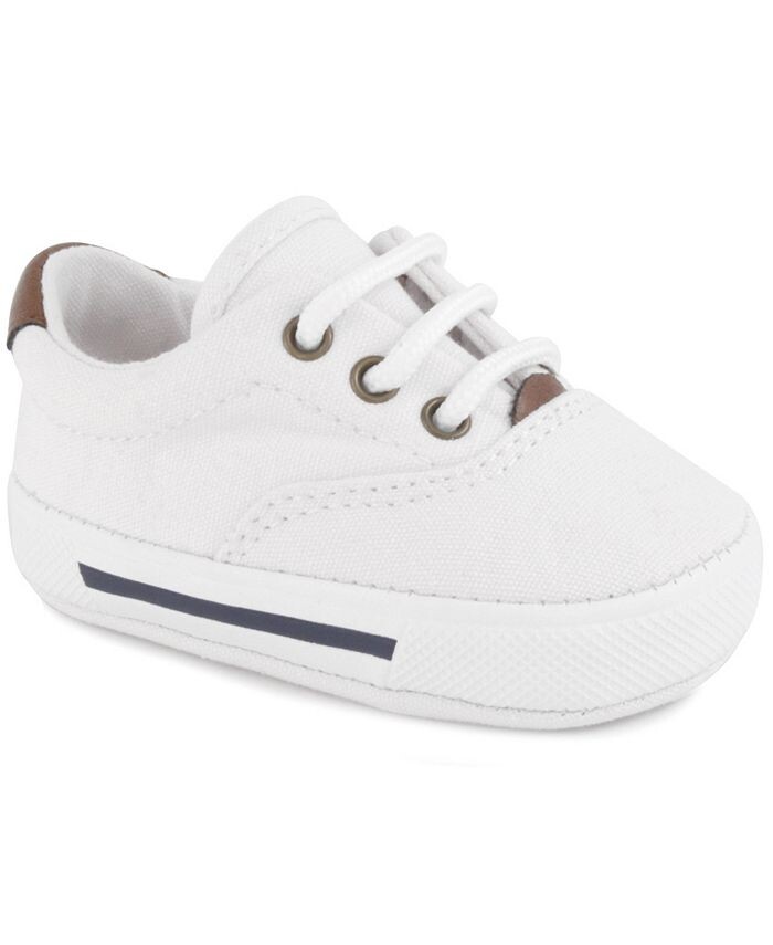 

Кроссовки на шнуровке из парусины Baby Boy Essential Baby Deer, белый