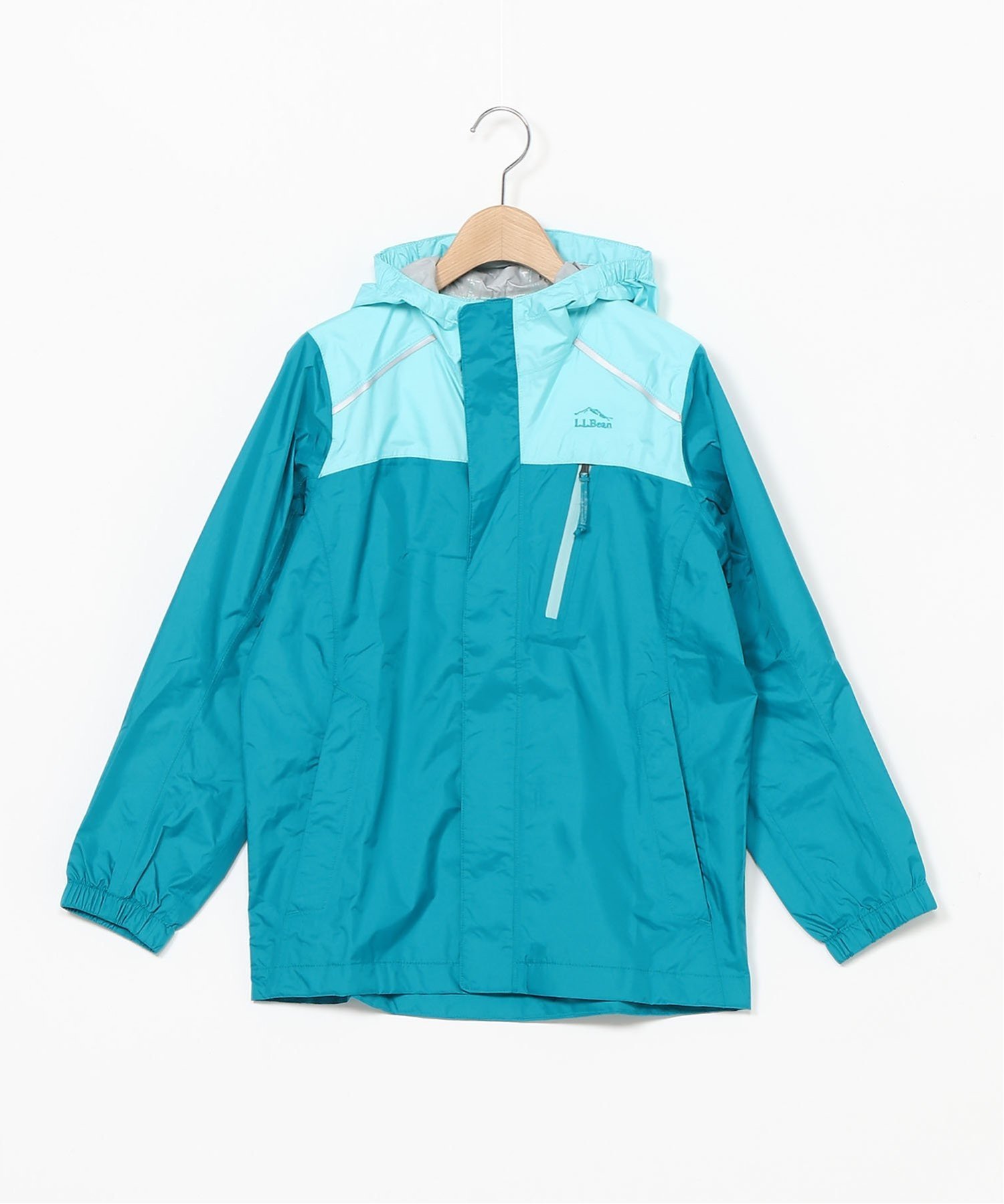 Детская дождевая куртка Trail Model, с цветовыми блоками L.L.Bean, Classic_Tl_B — фото 3