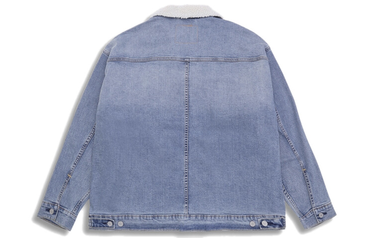 Levis Мужская бархатная куртка, ЦветочныйПряжаСиний — фото 2
