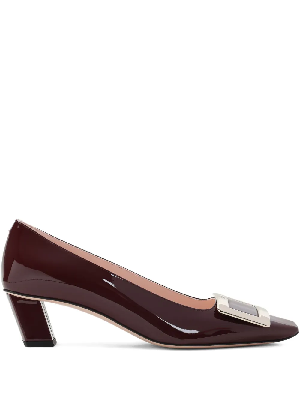 Туфли Belle 45 на блочном каблуке Roger Vivier, красный