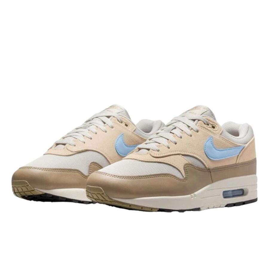 NIKE Кроссовки Air Max 1 Essential Light Bone Psychic Blue — фото 2