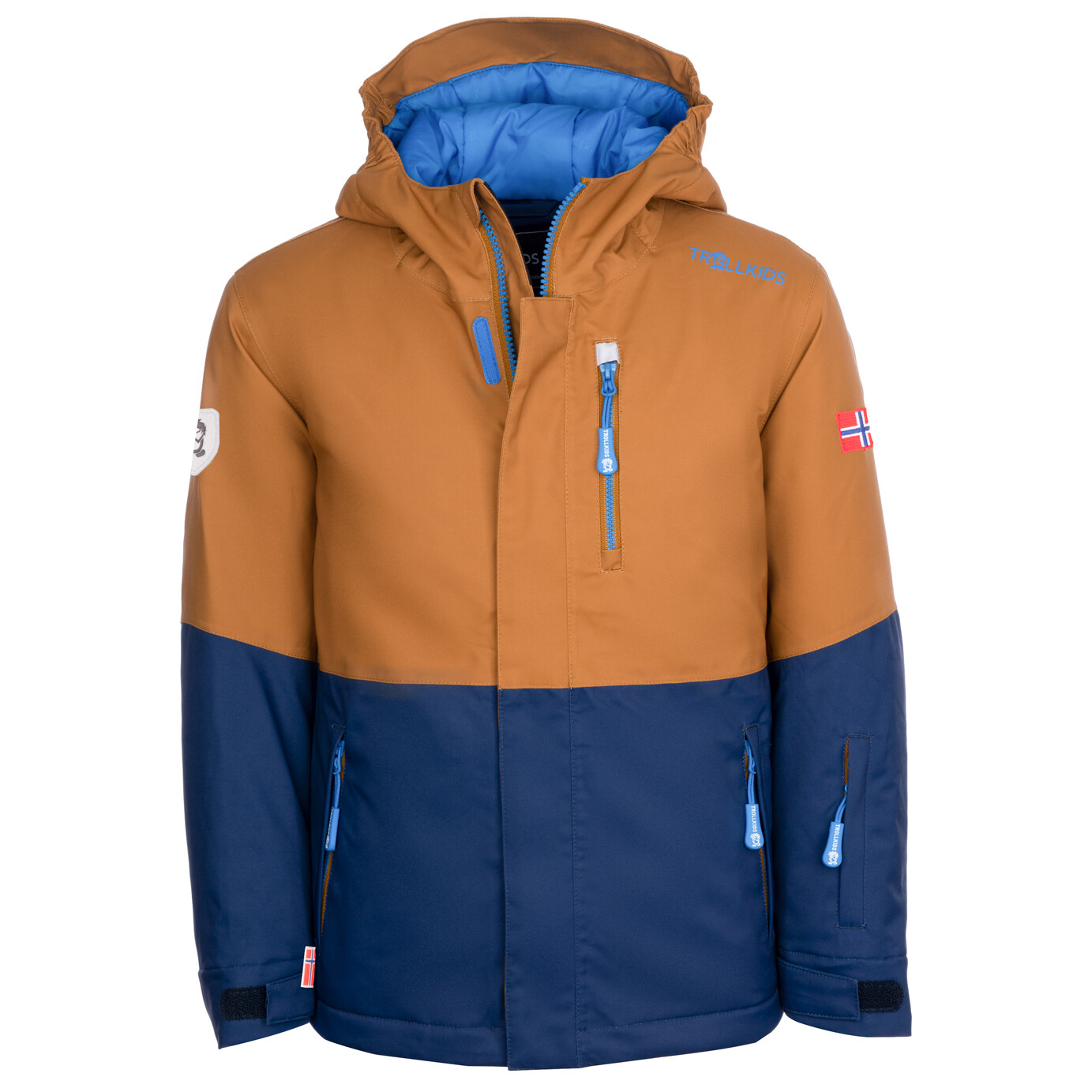 

Зимняя куртка Trollkids Kid's Hallingdal, цвет Bronze/Navy