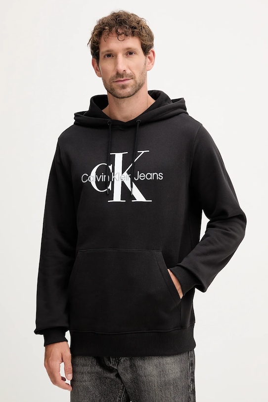 

Хлопковая толстовка Calvin Klein Jeans, черный