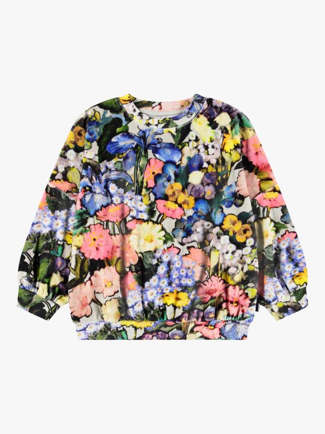 

Детский свитшот Marika с длинным рукавом Molo, Floral Impression