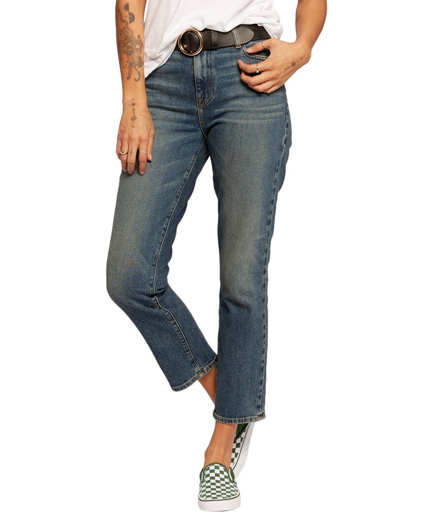 

Current/Elliott The Mom Crescent Прямые джинсы CURRENT ELLIOTT, цвет multi