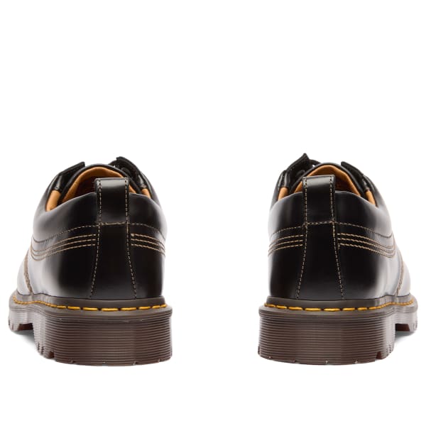 Кожаные туфли Лоуэлл Dr. Martens, черный analine — фото 3