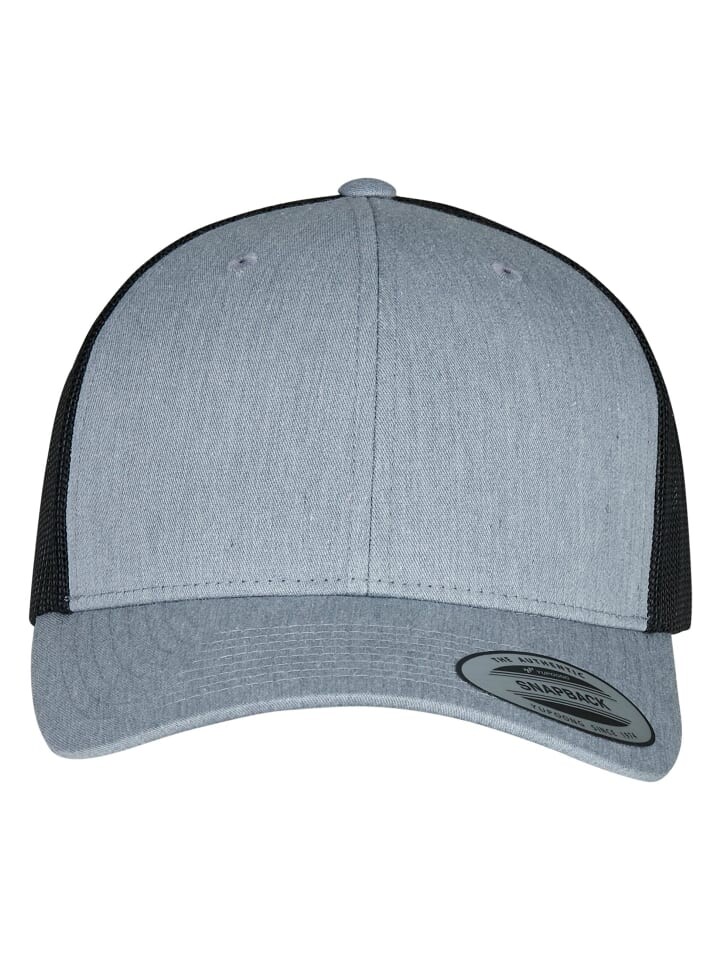 

Бейсболка Flexfit Trucker, цвет heather/black