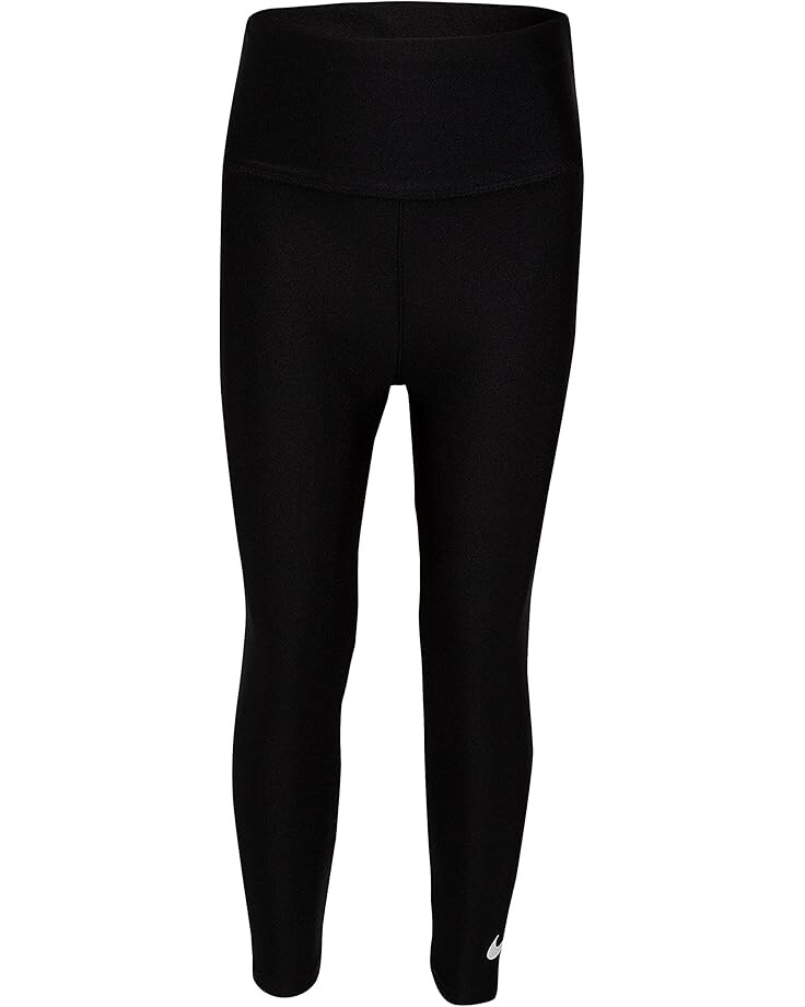 

Брюки Nike Kids High-Waisted Leggings, черный