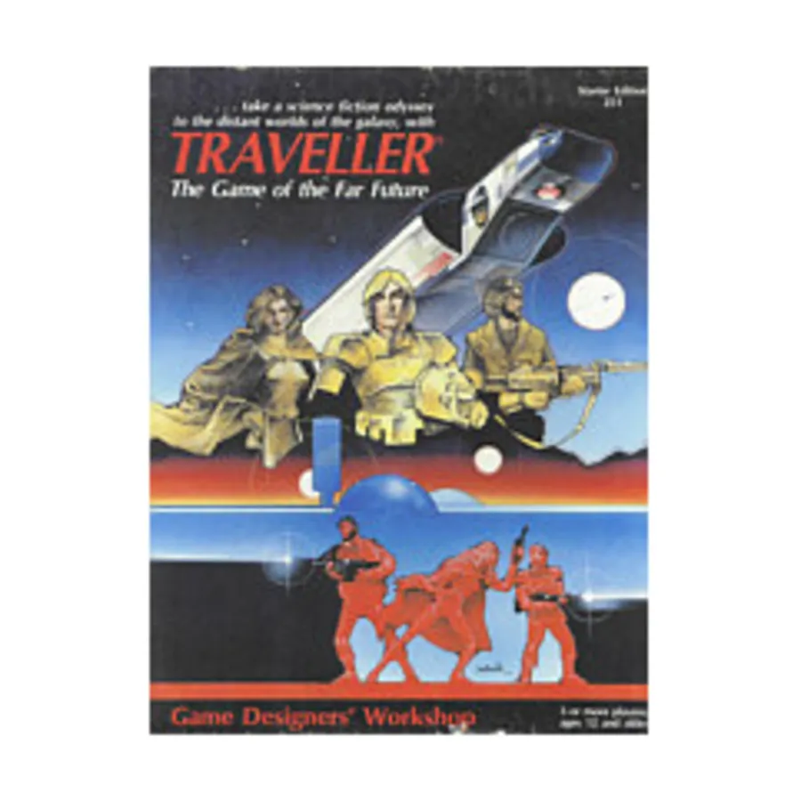 

Бокс-сет Traveller (Starter Edition), Traveller - Core & Assorted (GDW)