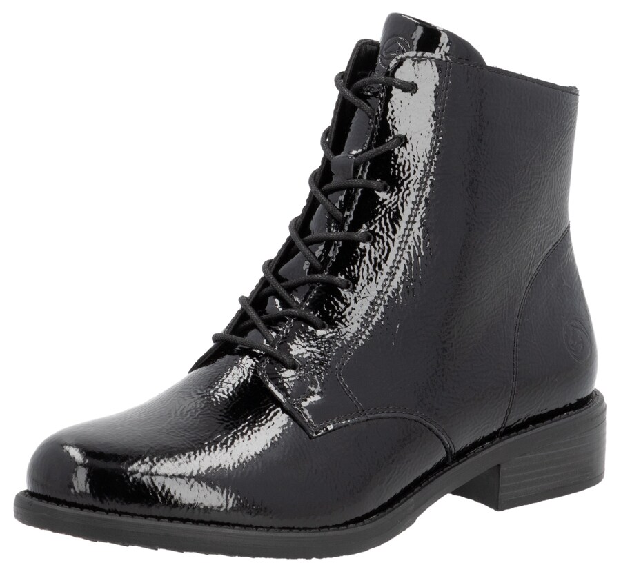 Ботильоны на шнуровке REMONTE Lace-Up Ankle Boots, черный
