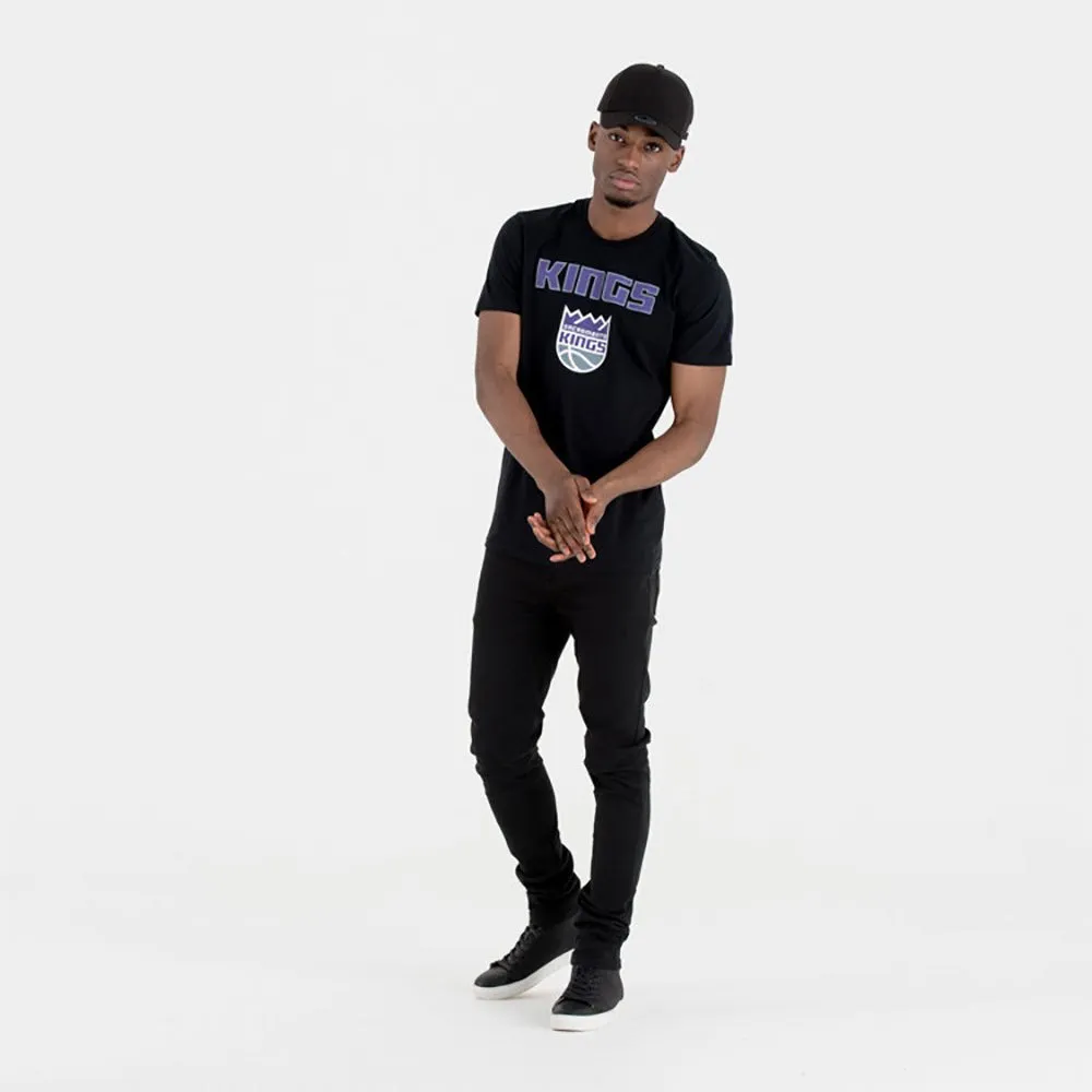 

Футболка с коротким рукавом New Era NBA Regular Sacramento Kings, черный