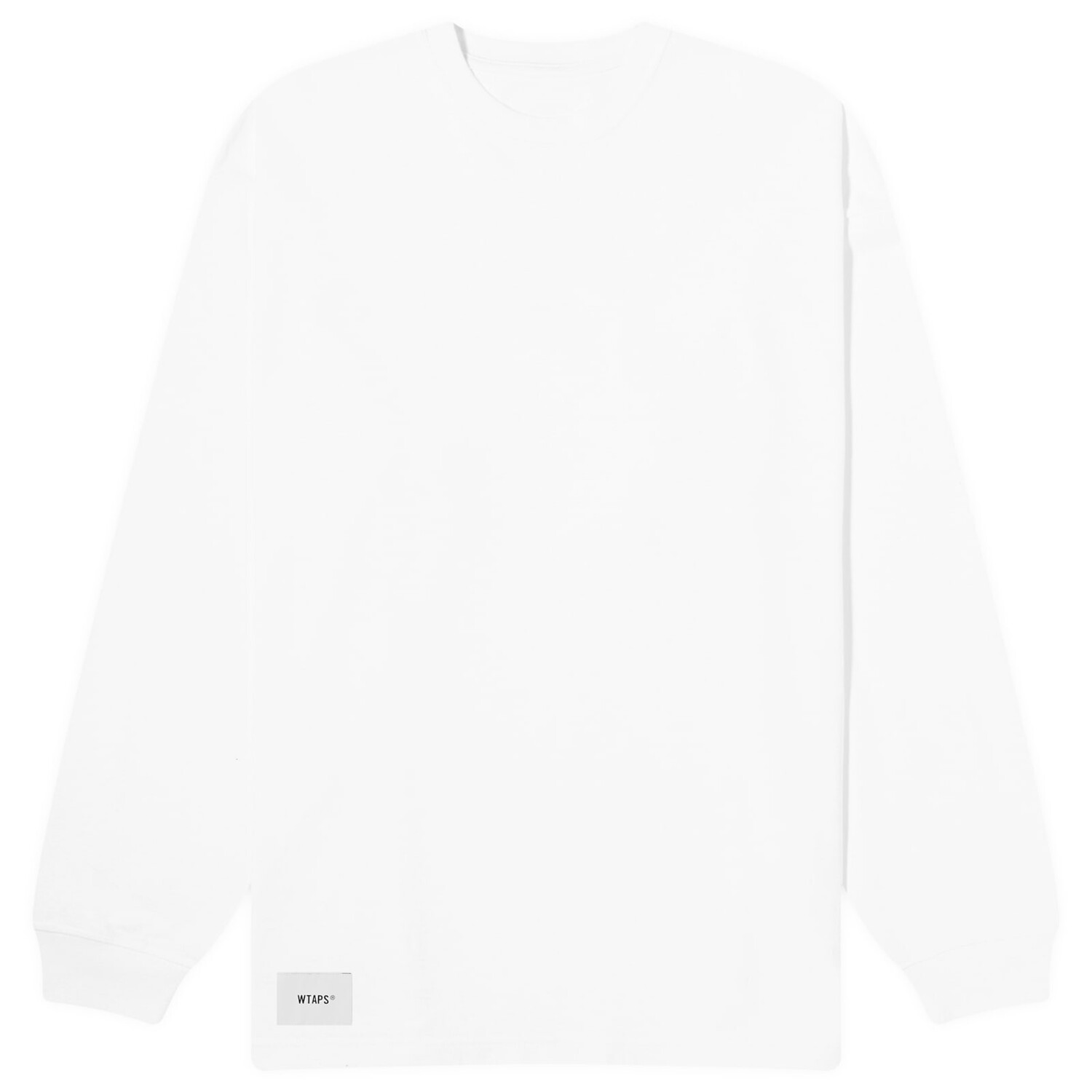

Лонгслив Wtaps 10 Long Sleeve Plain T-Shirt, белый