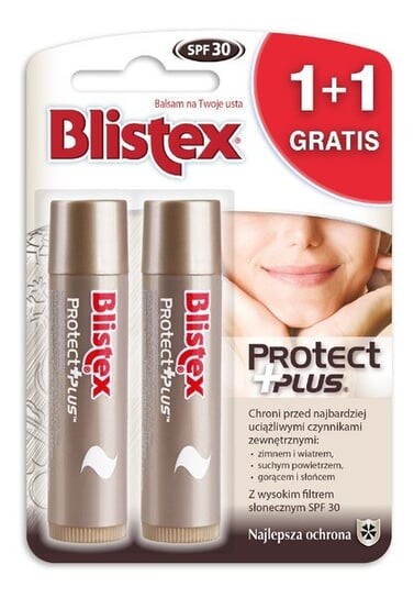 

Бальзам для губ Blistex Protect Plus 1+1 (4,25 г x 2)