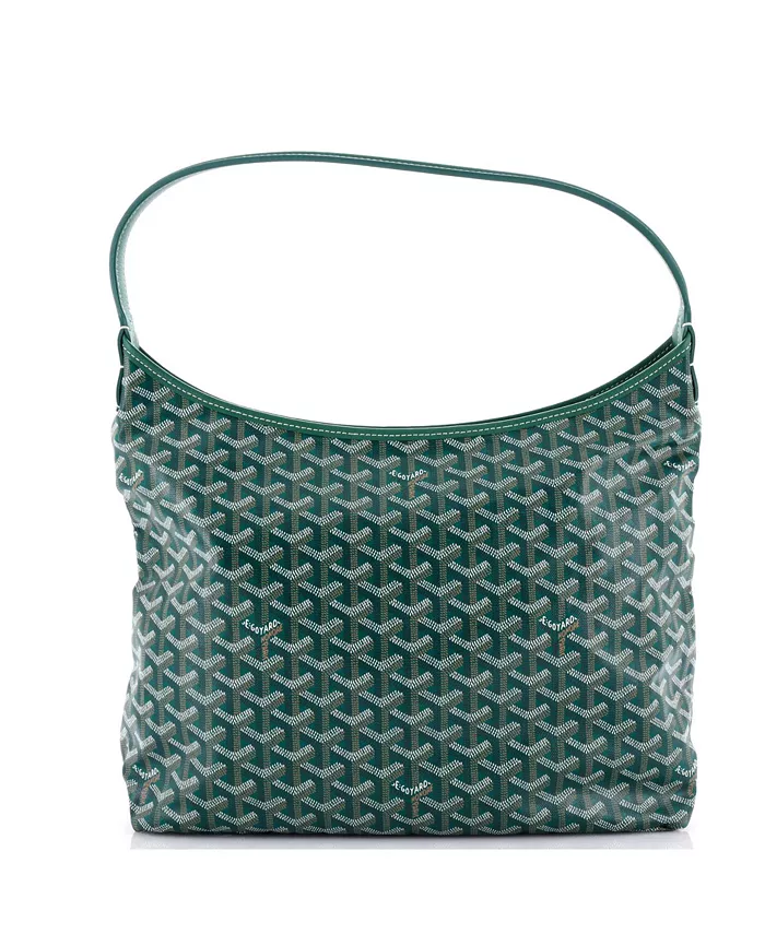 

Богемная сумка-хобо Coated Canvas Pre-Owned Goyard, зеленый