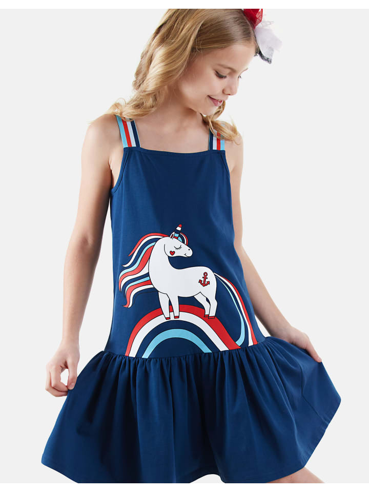 

Платье Denokids, цвет navy blue