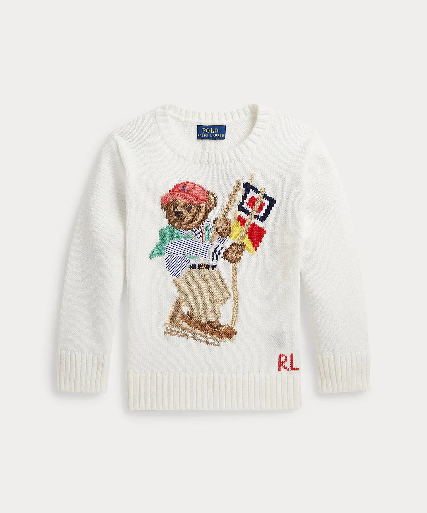 Хлопковый свитер Polo Bear