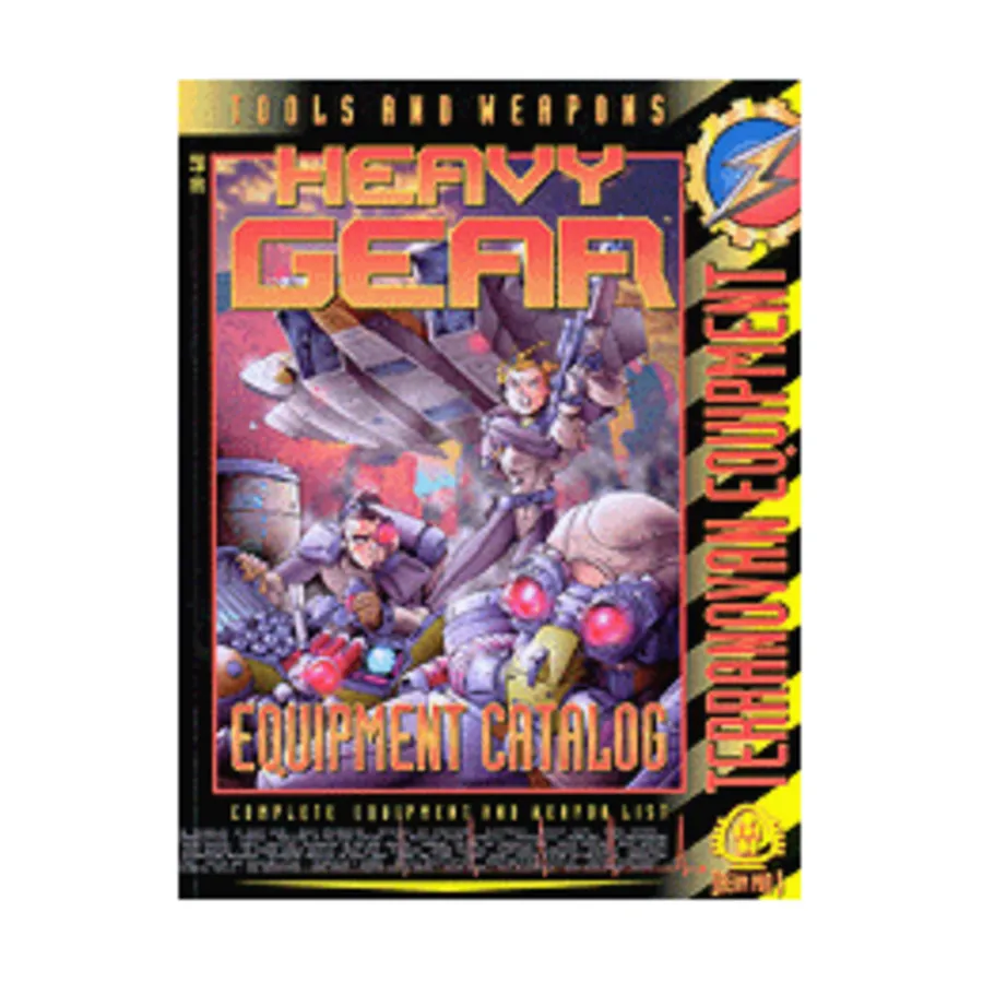 

Equipment Catalog - Terranovan Equipment, Heavy Gear (1st-2nd Edition), мягкая обложка