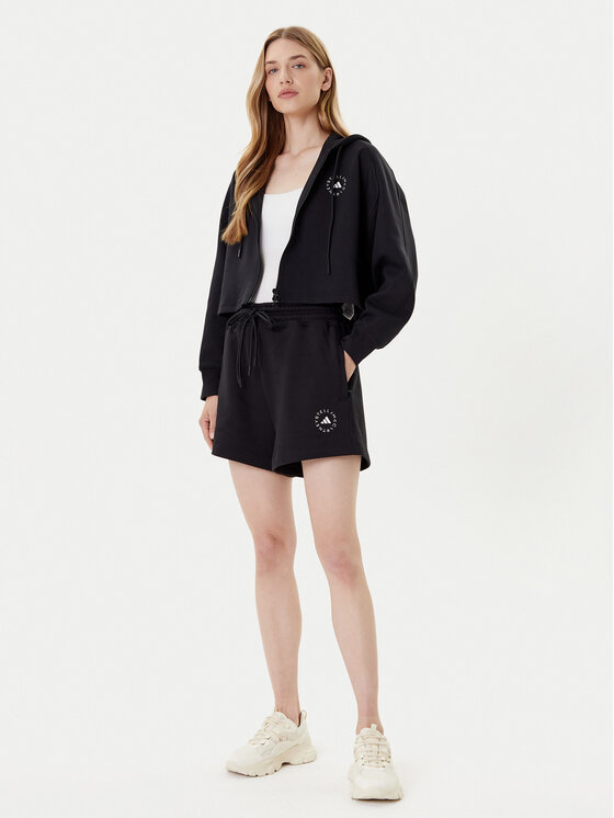 Свитшот loose fit JD8107 Adidas By Stella Mccartney, чёрный — фото 2