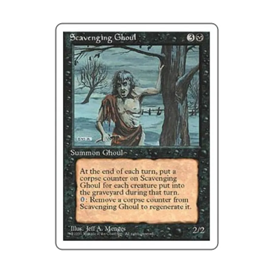 

CCG Вурдалак-мусорщик (U), MTG - 4th Edition