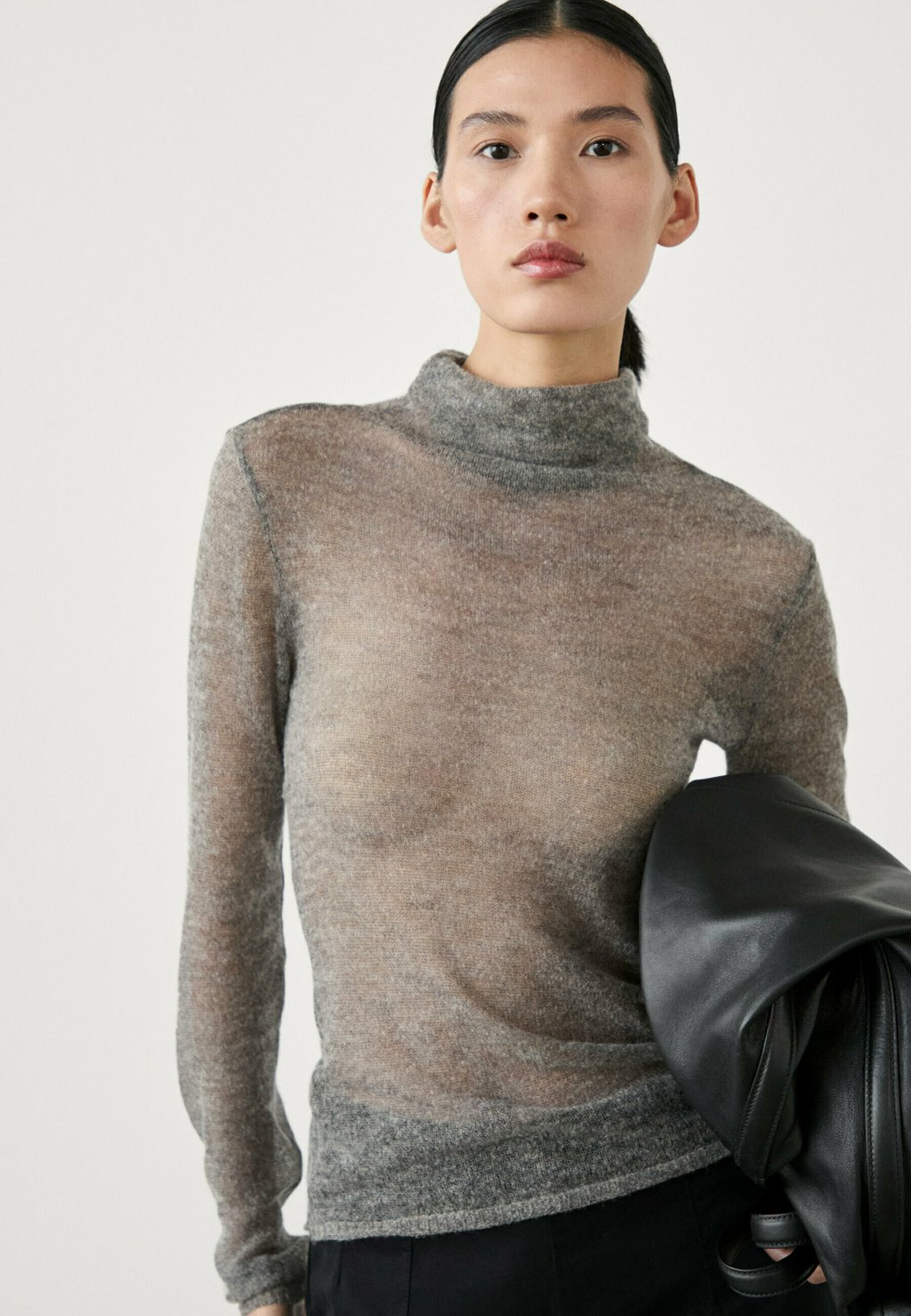 

Джемпер Massimo Dutti, серый