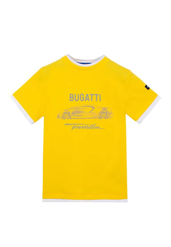 Футболка с принтом Bugatti, Primrose Yello