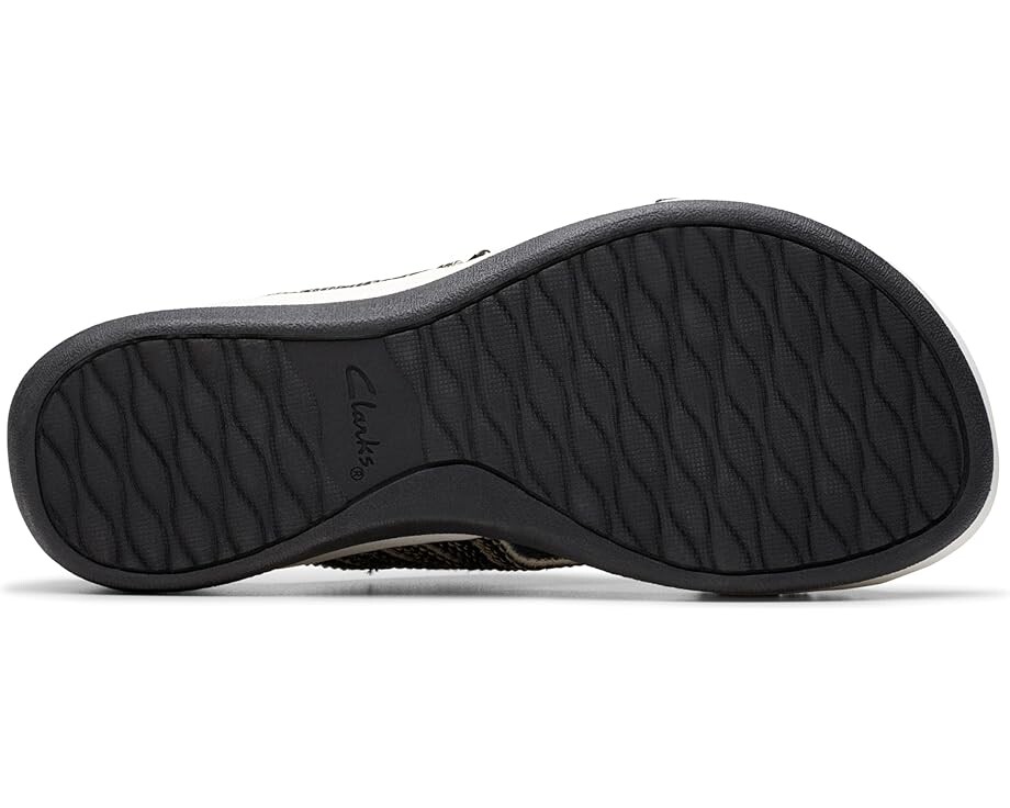 Сандалии Clarks Arla Wave, цвет Black Combi — фото 3