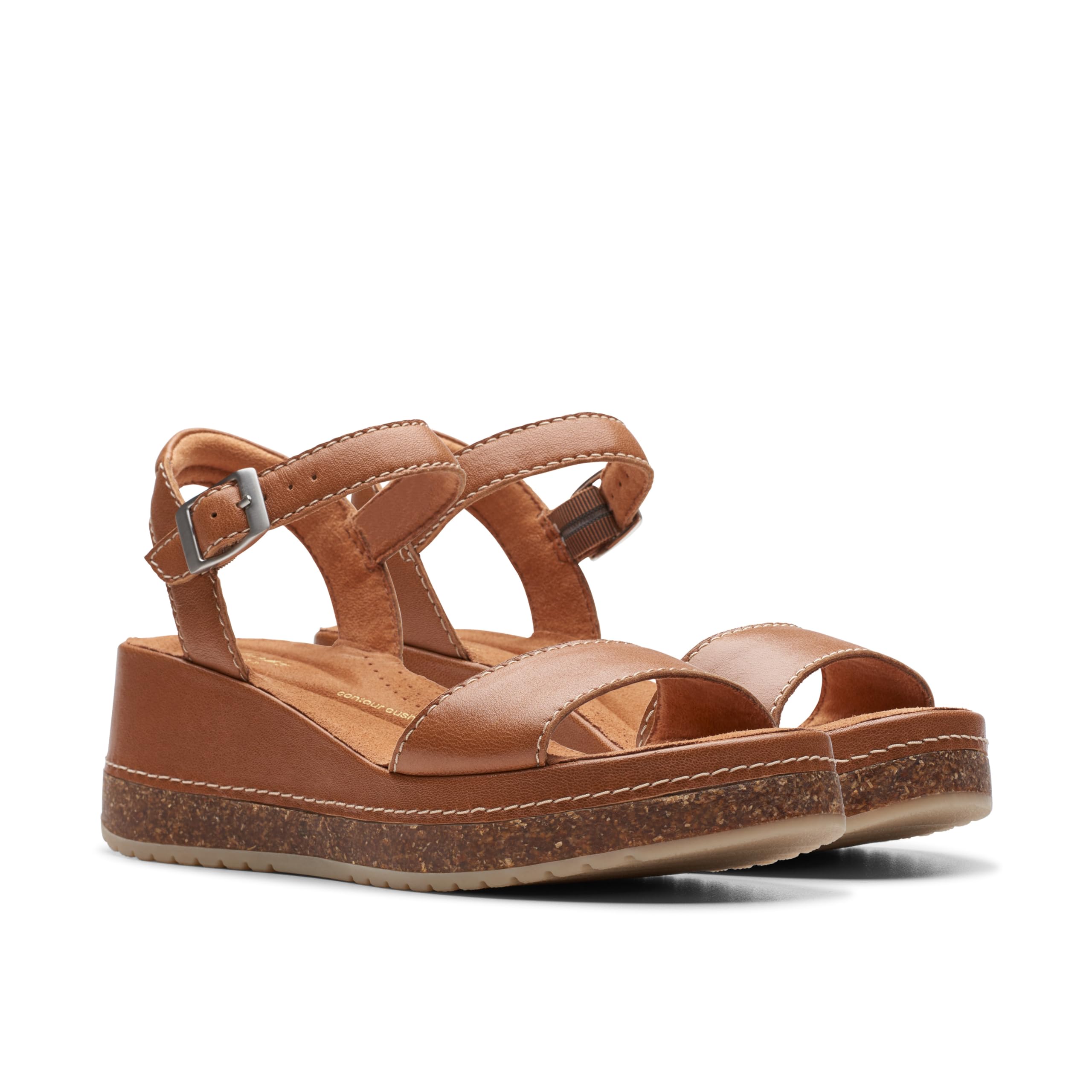 Туфли Clarks Kassanda Lily, Tan Leather