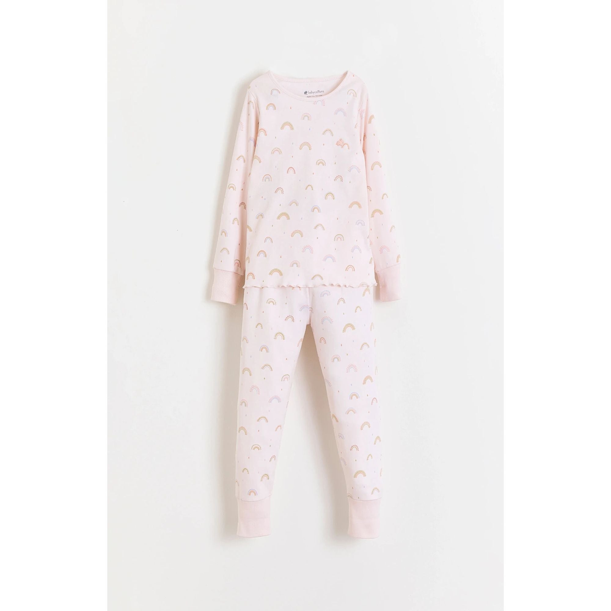 

Причудливая уютная длинная пижама Babycottons, розовый