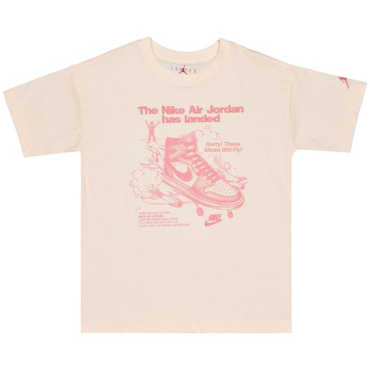 

Футболка Air Jordan Jordan Oversized Graphic T-Shirt 'Guava Ice', розовый