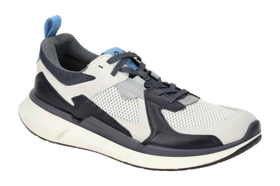 

кроссовки ecco Biom 2.2 серо-синие мужские