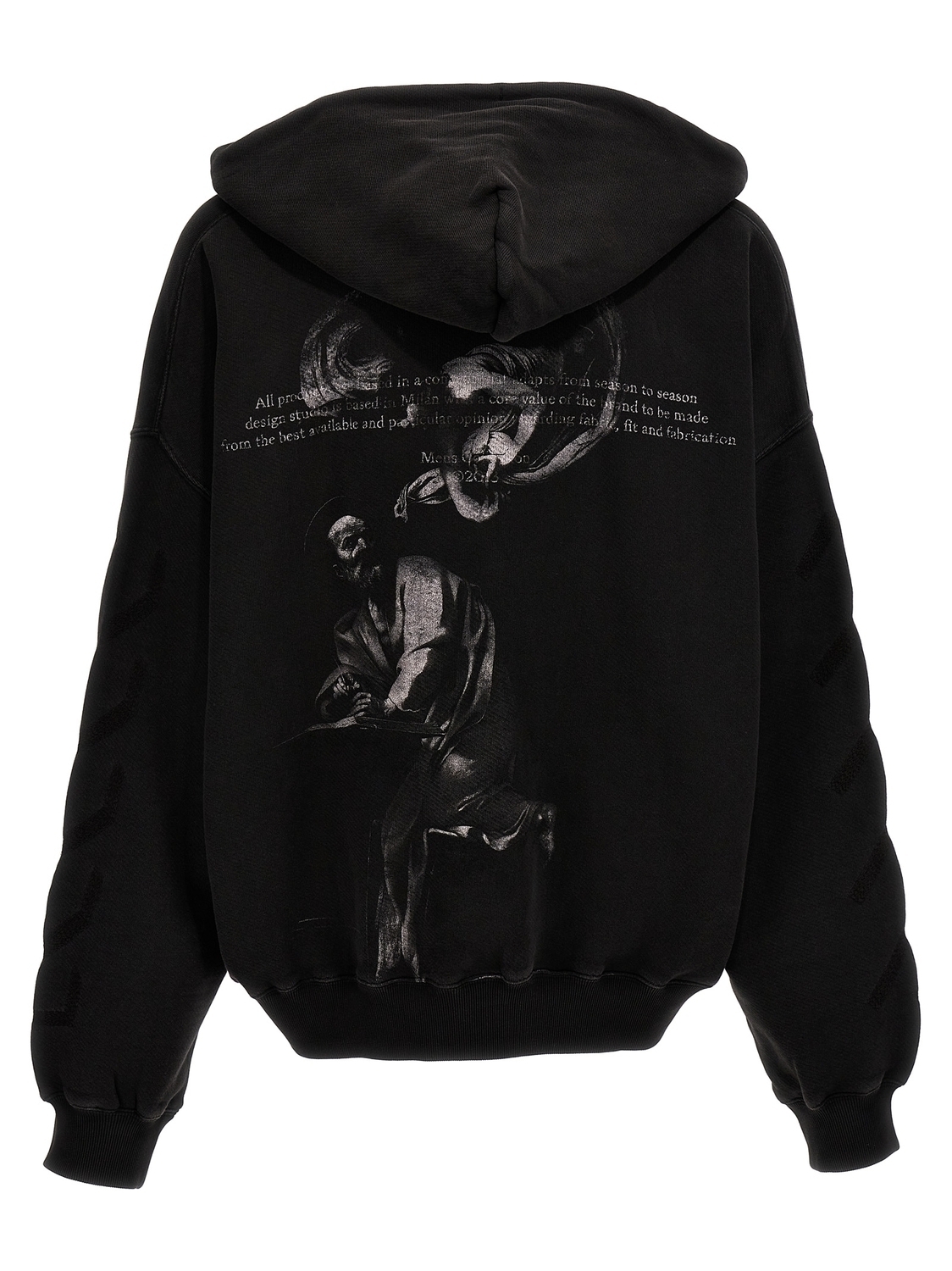 Толстовка 'Matthew' OFF-WHITE, серый — фото 2