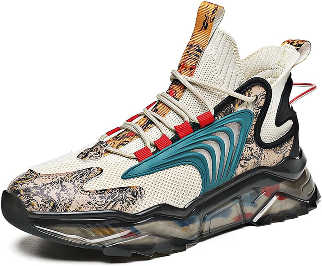 

Мужские кроссовки GSIGUL для бега, с сеткой, дышащие, для тенниса, ходьбы и тренировок в зале, бежевый