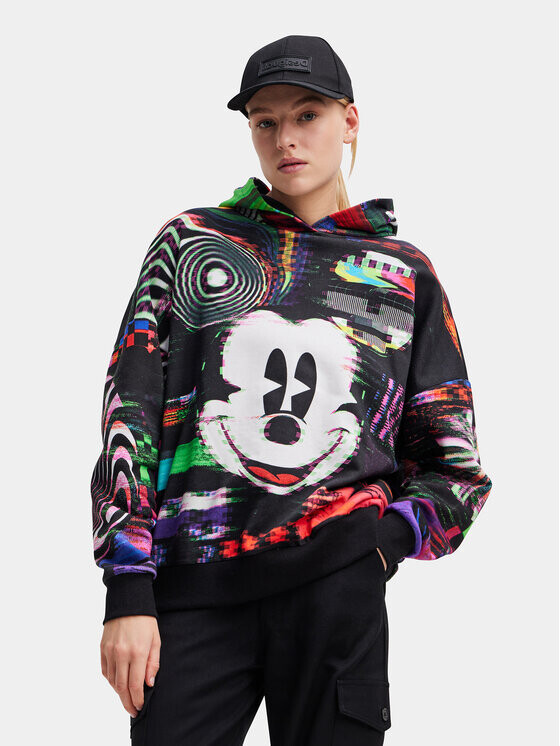 

Толстовка оверсайз Desigual, черный