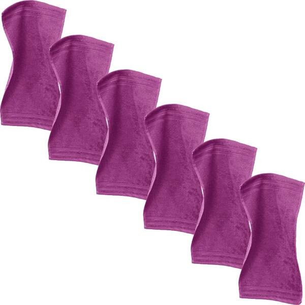 

Гостевое полотенце Erwin Müller 6er-Pack 202513, 30x1x50 см цвет fuchsia