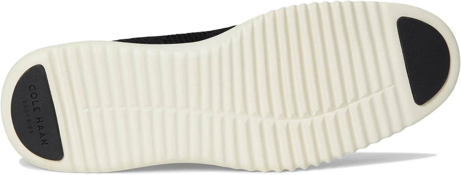 Мужские оксфорды Cole Haan Zerogrand Stitchlite, черный/слоновая кость — фото 4