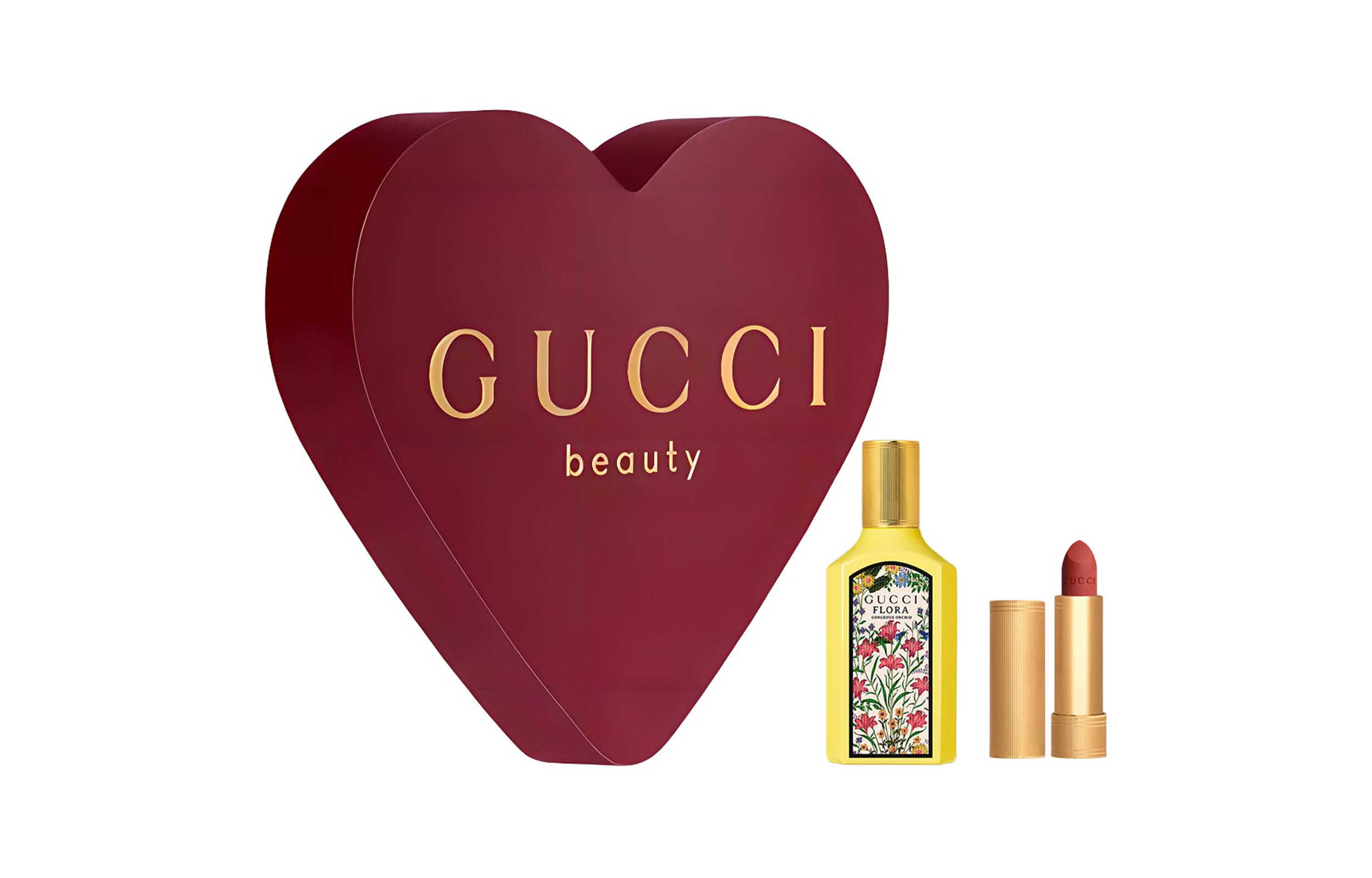 Набор подарков парфюмированная помада dreamy vanilla orchid jasmine orchid dreamy vanilla orchid 50ml+pleuche 3.5g GUCCI — фото 4