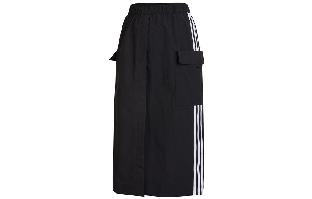 

Adidas Neo Повседневная длинная юбка женская черная