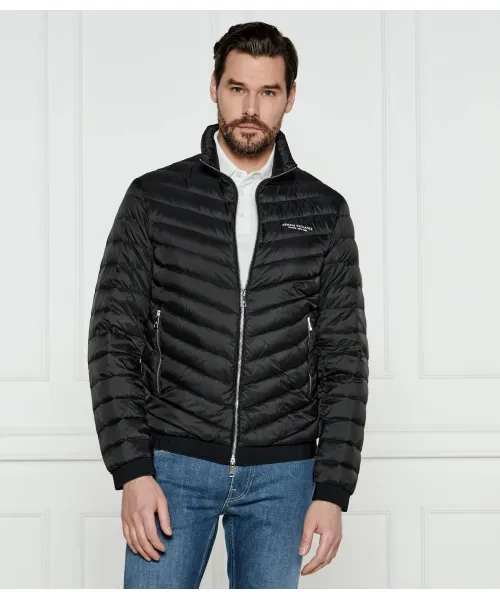 

Пуховик Regular fit Armani Exchange, черный