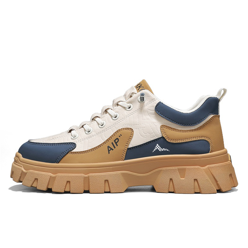 

ATONGMU Амортизирующие нескользящие износостойкие легкие низкие повседневные туфли для мужчин с эффектом увеличения роста, цвет хаки, цвет Khaki