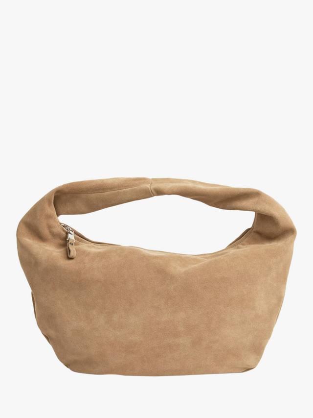 

Кожаная наплечная сумка Alva Flattered, Sand