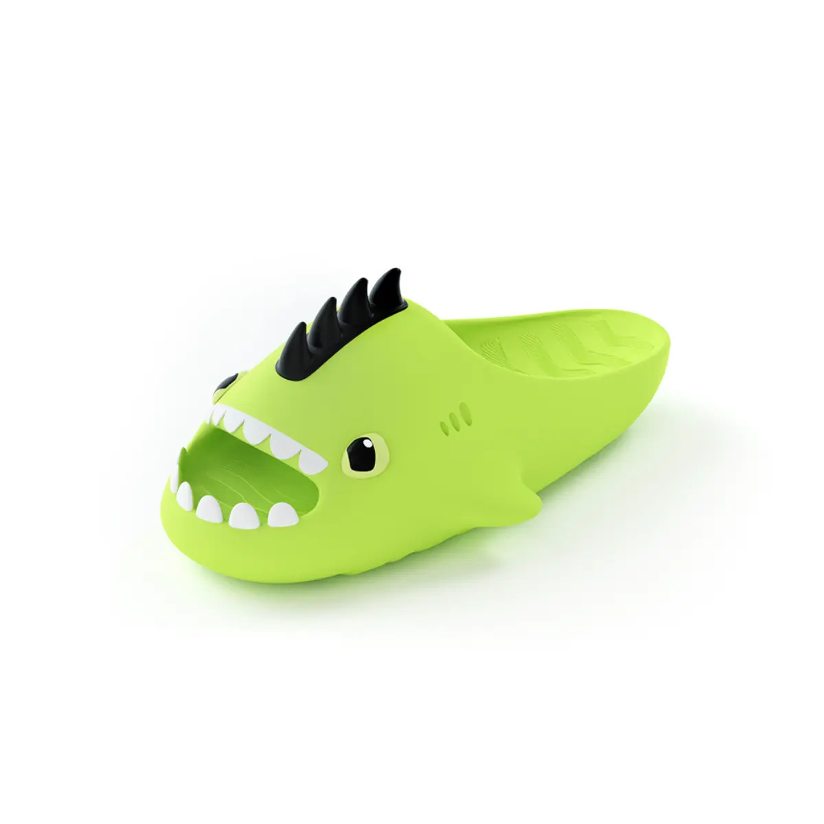 

HelloSlippers Акульи слайдеры Nightwing Dragon унисекс неоново-зеленые, цвет Neon Green
