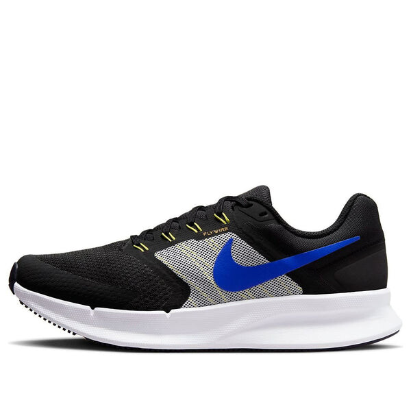 

Кроссовки run swift 3 'black racer blue' Nike, черный