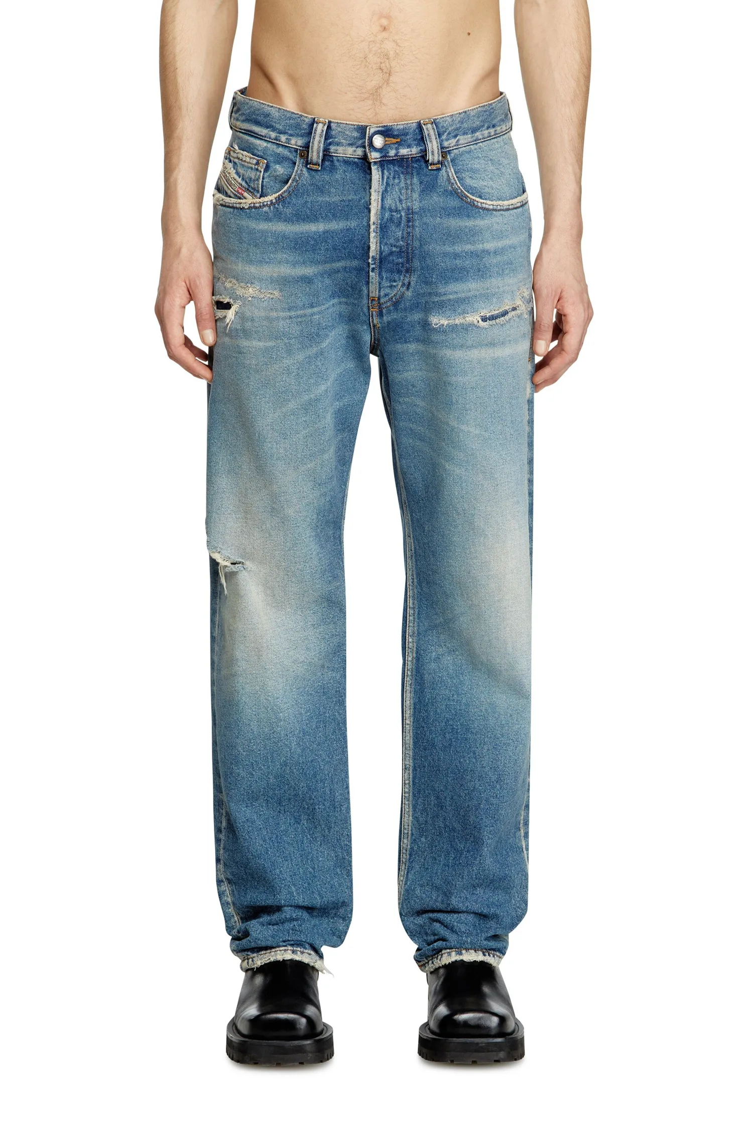 Мужские джинсовые брюки 2010 D-MACS Diesel, Indigo Blue