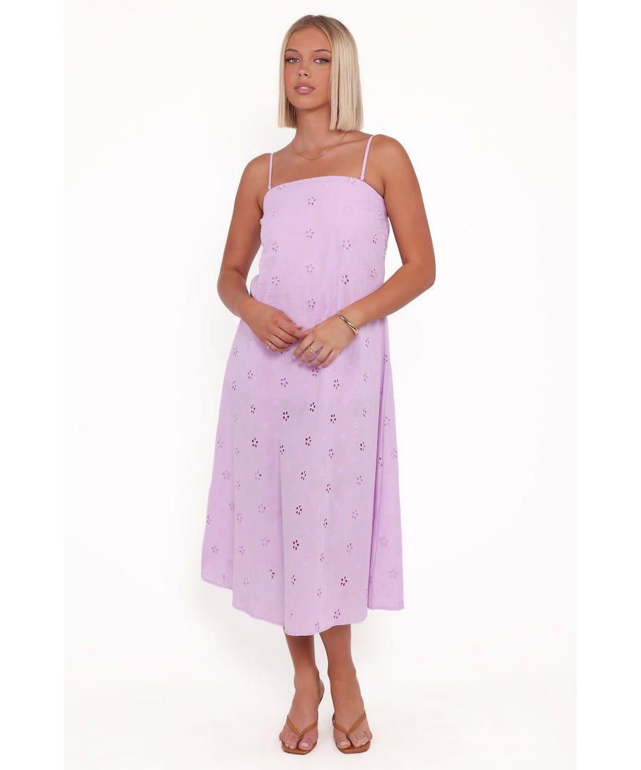 

Женское длинное платье без бретелей Narcissa - сиреневое Petal and Pup, Lilac