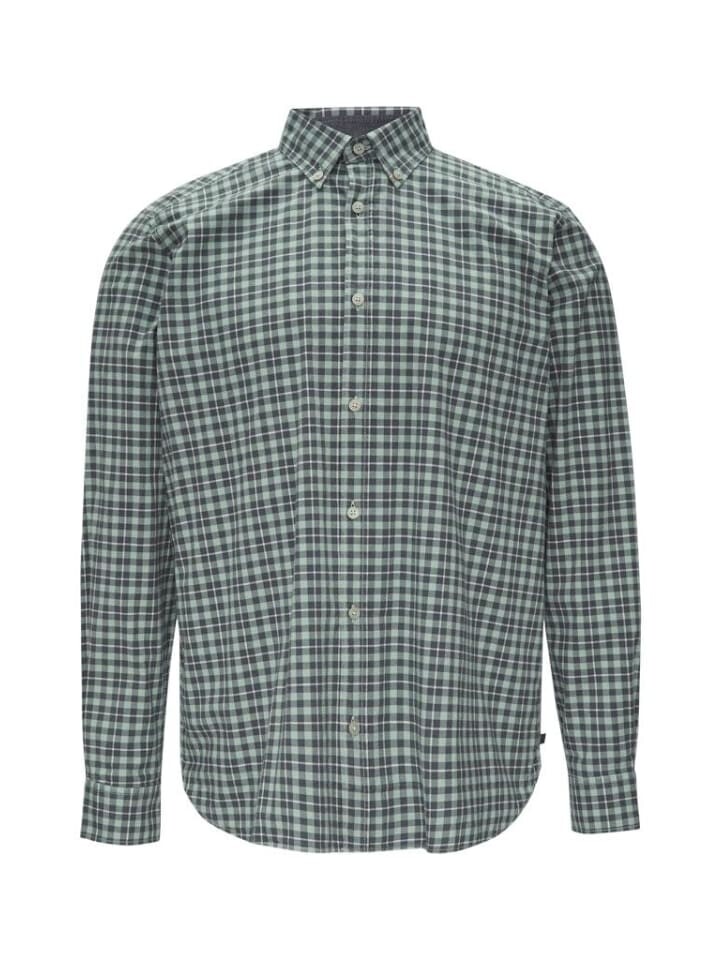 

Рубашка S.OLIVER RED LABEL Langarmhemd, серый